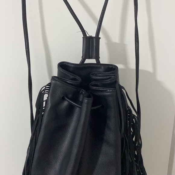 NWOT Victoria’s Secret Limited Edition Fringe Backpack/ Purse - Picture 8 of 10
